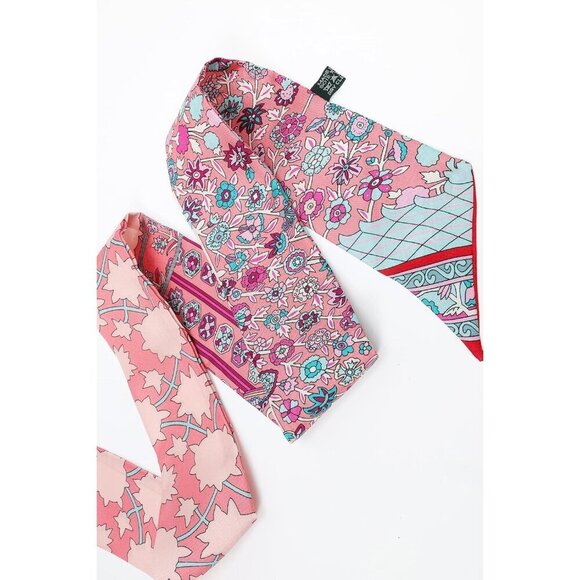 Mulberry Silk Hair Scarf Ribbon Headband Neck Neckerchief Fashion Accessory